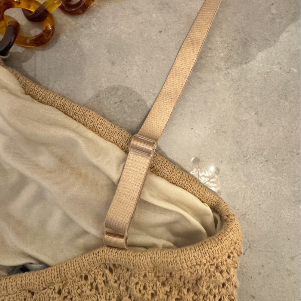 Boston Proper Beige Maxi Knit Dress | XS - Picture 6 of 9